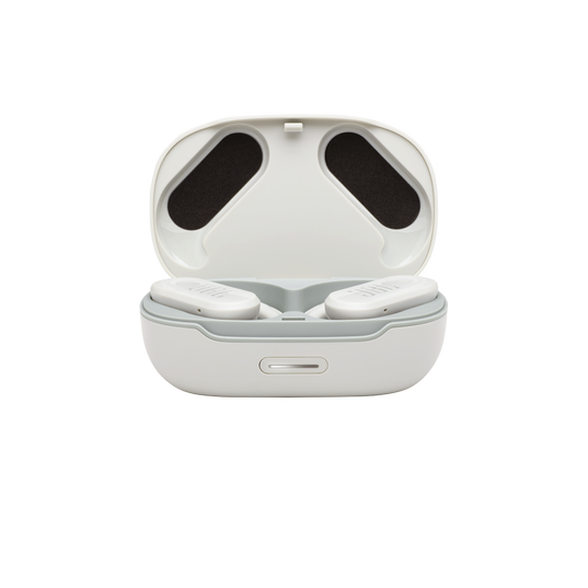 JBL Endurance Peak II - White - Waterproof true wireless sport earbuds - Detailshot 2